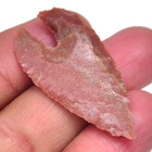 39mm Flint Arrowhead Ohio Collection Project Spear Points Knife Blade 15 95carat