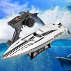 50km h Rc Racing Boat Brushless High Speed Boat  Remote Control Boat Adults Kids