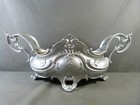 Louis Xv Rococo Style Silver-plated Spelter Centerpiece