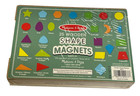 Melissa   Doug 25 Wooden Shape Magnets