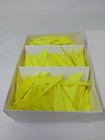 2 0  Flo Yellow Raptor Ii R2 Vanes Q2i Norway Industries  Bulk Pack Of 500 Count