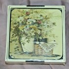 Pat Richter Artist Coasters Heartfelt Thoughts Of You  Flowers Vase Basket New