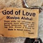 Vintage Hip Originals Hawaii Lava God Of Love Kuuipo Aloha Tiki Keychain Red Eye