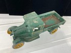 Arcade 9  Truck Hauler Green Transport Car Carrier Cast Iron Toy Vintage  214r
