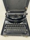1935 Underwood Noiseless Portable Typewriter - Working - Exc Black W  Case