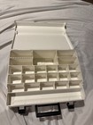 Vintage Bernina Accessory White  Storage Box Carrying Case