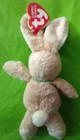 Ty Basket Beanie Baby - Hopson The Bunny  5 5 Inch  - Mwmts Stuffed Animal Toy
