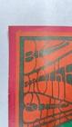 Vintage Janis Joplin Big Brother 1st Print Neon Rose Concert Poster Matrix