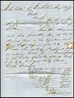 Scott   11 Tied To May 30 1857 Folded Letter From New Orleans To Boston   Info 