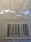 Utility By Tadpoles Moses Basket Fitted Cover 30    X 12    White New