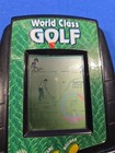 Radica World Class Golf Hand Held Travel Electronic Game 3730 Tested Working