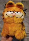 Vintage 1981 Garfield Plush Dakin With Feed Me Tags 80s Big Eyes Stuffed Animal
