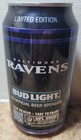 2025 Nfl Kickoff Bud Light Baltimore Ravens 12 Oz  Can  Empty  Bottom Open