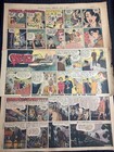 1968 69 Brenda Starr By Dale Merrick 14 5x7  Sunday Comic Strip Lot Of 50 Vg vg 