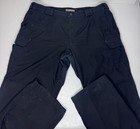 5 11 Tactical Black Cargo Pants Men 42x34 Ripstop Outdoor Workwear Utility