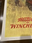 Original 1955 Western Winchester Pheasant Lithograph Poster Olin Mathieson Vgc
