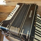 Vintage Hohner Accordion-25 Piano Keys 12 Bass