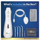 Waterpik Cordless Advanced 2 0 Water Flosser White  Portable  New