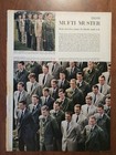 Beat Winter  Vintage Texaco - Old School Cheerleader Ad 1955 Magazine Print