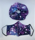 Bts Galaxy Face Mask   Matching Hair Scrunchie   Bracelet K-pop Army Logo Pretty