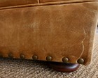 Vintage Ralph Lauren Leather Writer s Ottoman