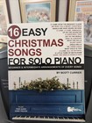 Easy Christmas Solo Piano Songbook 16 Easy Christmas Songs Online Audio New