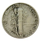 ---1916-d Mercury Dime Low Production In The First Year    as Shown In The Figure