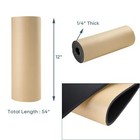 Sponge Neoprene With Adhesive Foam Rubber Sheet 1 4    Thick X 12    Wide X 54    Long