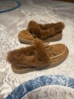 Brown Faux Fur Moccasin  cozy  winterwear  slippersnew Without Tagsunbranded