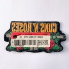 Guns N  Roses Embroidered Patch 4  X 2  - Vintage Rock N Roll  1992 