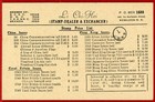 Hong Kong 1962   p39 2c Postal Card W  Printed Price List Of Stamp On Reverse