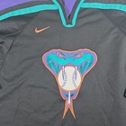 Vintage 2000   s Arizona Diamondbacks Nike Black Purple Hockey Jersey Size Large 