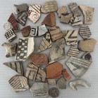 30  Ancient Anasazi Native American Pottery Shards Arizona L6-b Free Ship