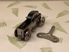 Vintage Wind Up Mechanical Car Toy Clockwork For Tin Vehicle W key  Untested 
