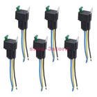 12v Dc 30amp 4pin Automotive Relay Harness Set Switch Fuse 6 Pack Us