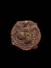Seljuq Seljuk Of Rum  Sulayman Ii 1196-1204 Ad Dirham Nimbate Horseman Galloping