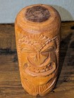 Hawaii Usa Carved Hard Wood Totem Pole Tiki Statue 10 Inch Maui 2013