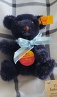 Steiff Mini Miniature Teddy Bear With Button Flag And Tags 