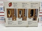 Ilco Unican Pushbutton Door Lock Chiarg Brass 7008 New Fast Shipping