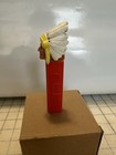 Vintage 1970 Indian Chief Native American Pez Dispenser No Feet Made In Austria