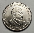 1980 Kenya 50 Fifty Cents - Copper Nickel Coin - Kenyan - World Coin