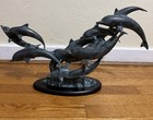 Spi Bronze Dolphin  Sculpture 13 Dolphin