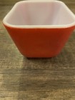 Pyrex Refrigerator Dish  Red  Vintage 501 No Lid
