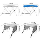 Vevor 3 Bow Bimini Top Boat Cover 900 600d Polyester Canopy 6ft Long 54 -84  W