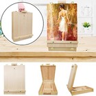 2 Pack Desktop Artist Easels Portable Adjustable Tabletop  Painting Organizers