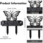 Cemetery Decorations For Grave  Butterfly Memorial Grave Markers  Memorial Gi   