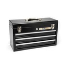 3 Drawer Tool Box - Heavy Duty Storage Organizer  Portable Tool Chest  Garage Es
