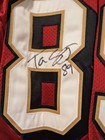     2000 49ers Tai Streets Authentic Game Cut Issued Adidas Jersey Signed