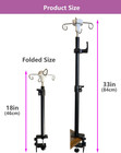 Table Iv Pole  Portable Iv Poles For Travel  Foldable Iv Pole Stand Portable Adj