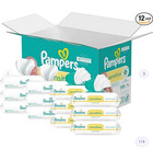 Pampers Sensitive Baby Wipes  1008 Ct  flip-top   Refill Packs   -  White